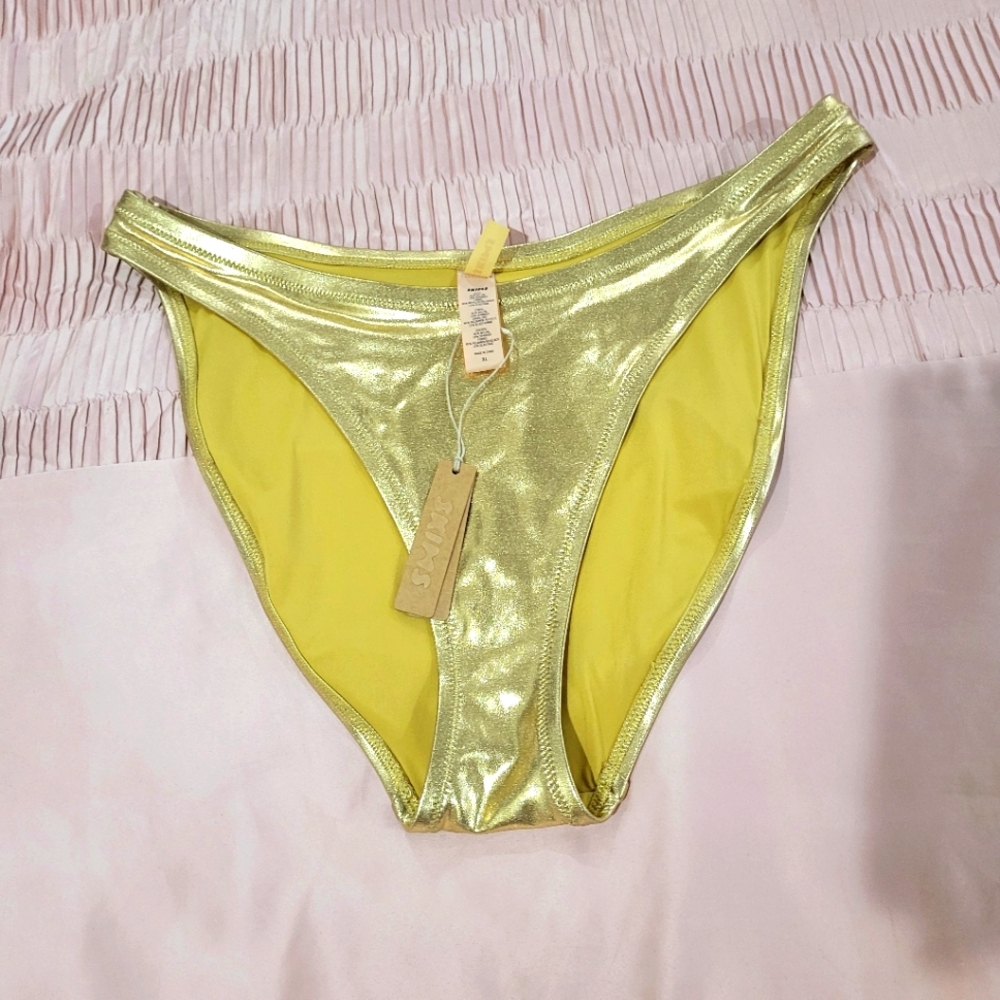 Skims dipped mid waist bikini bottoms!!! Sz XL